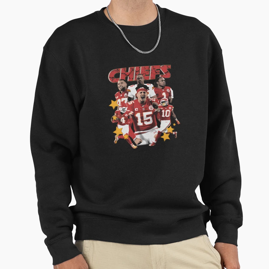 Kansas City Football Team 2024 Sweatshirt - Custom Art Print Unisex - T-Shirt, Sweatshirt, Hoodie