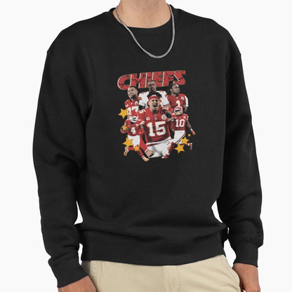 Kansas City Football Team 2024 Sweatshirt - Custom Art Print Unisex - T-Shirt, Sweatshirt, Hoodie