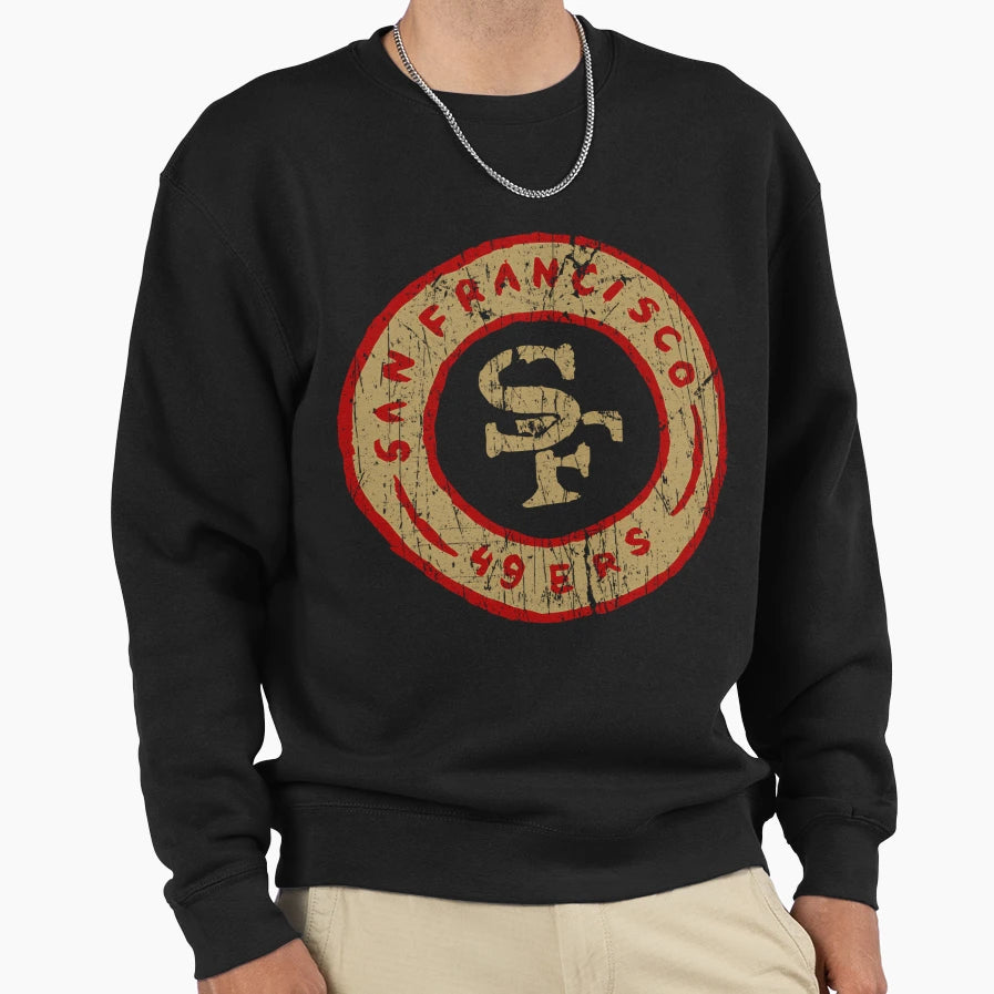 San Francisco 49Eeeers Sweatshirt - Graphic Print for Adults - T-Shirt, Sweatshirt, Hoodie