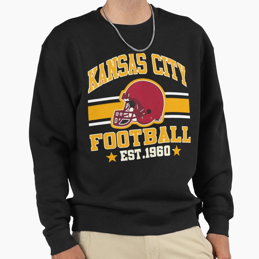 Art Kansas City Chiefs Sweatshirt - Custom Art Print Men Women - T-Shirt, Sweatshirt, Hoodie