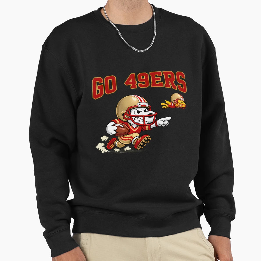 Snoopy And Woodstock San Francisco Sweatshirt - Graphic Print for Adults - T-Shirt, Sweatshirt, Hoodie