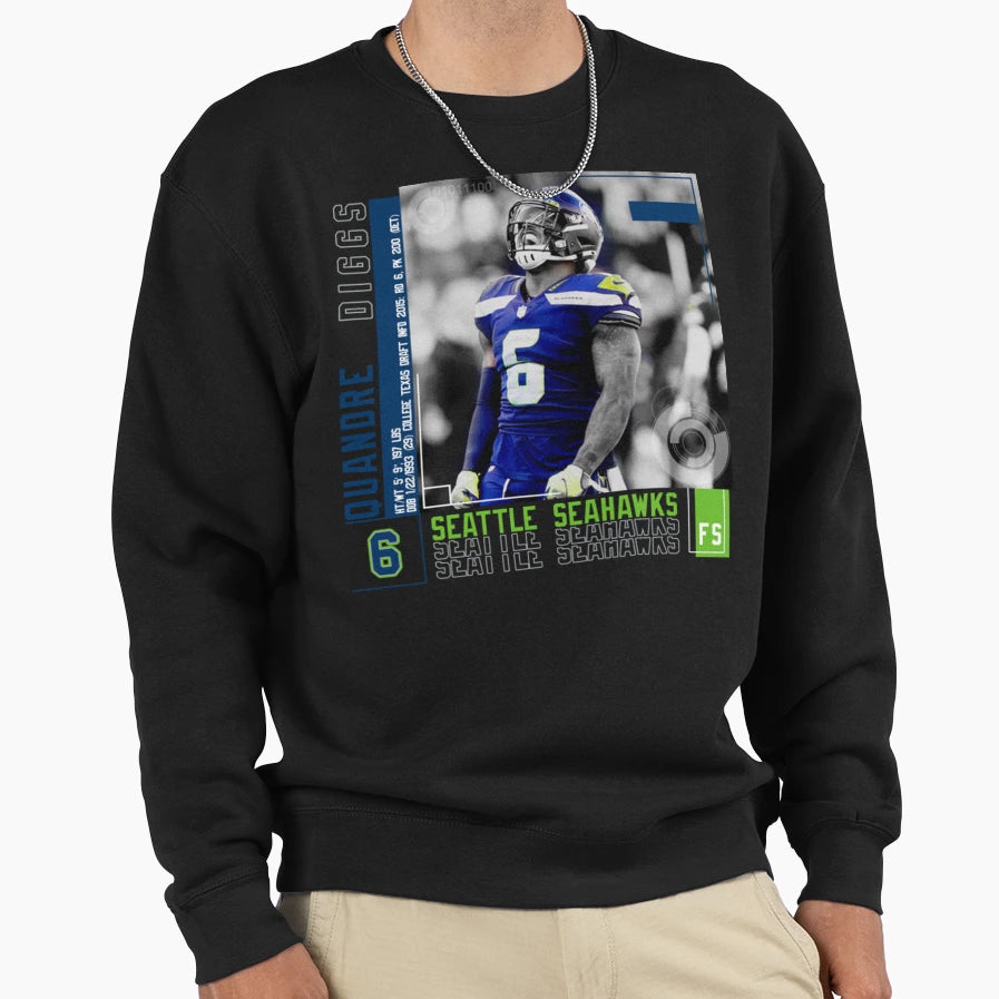 Quandre Dig Sweatshirt - Casual Everyday Wear for Adults - T-Shirt, Sweatshirt, Hoodie