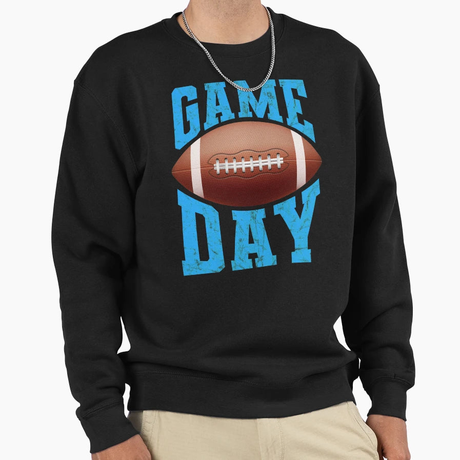 Game Day Football Season Funny Team Sweatshirt - Unique Graphic for Adults - T-Shirt, Sweatshirt, Hoodie