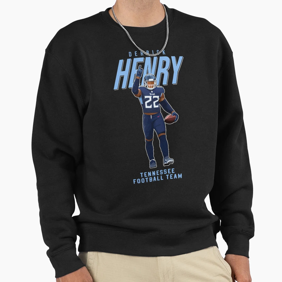 DH 22 Tennessee Football Team Sweatshirt - Novelty Apparel Men Women - T-Shirt, Sweatshirt, Hoodie
