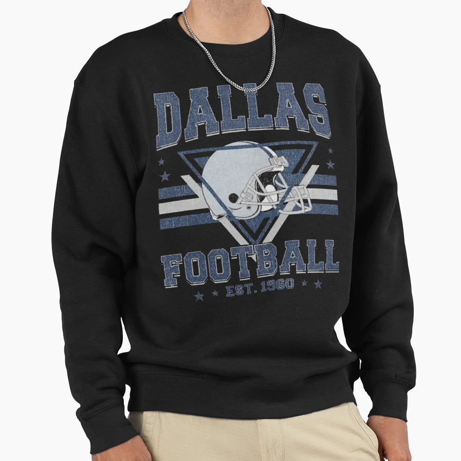 Art Dallas Cowboys Sweatshirt - Custom Art Print for Adults - T-Shirt, Sweatshirt, Hoodie