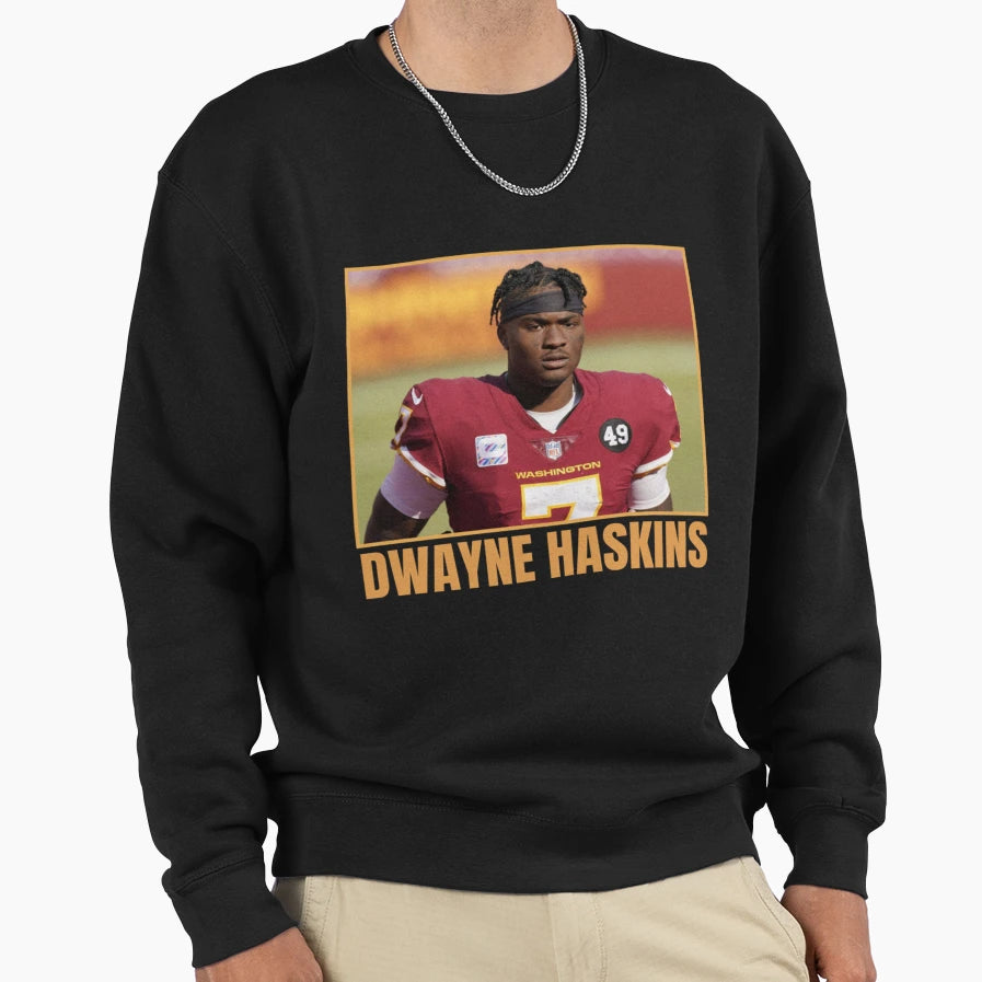 Dwayne Haskins Rip Dwayne Haskins Sweatshirt - Custom Art Print for Adults - T-Shirt, Sweatshirt, Hoodie