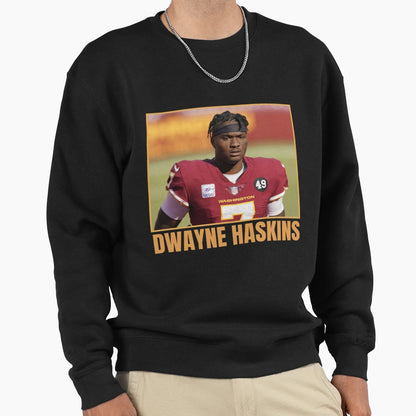 Dwayne Haskins Rip Dwayne Haskins Sweatshirt - Custom Art Print for Adults - T-Shirt, Sweatshirt, Hoodie