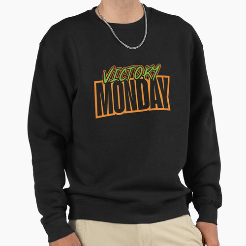Victory Monday Bold Game Day Sweatshirt - Graphic Print Unisex - T-Shirt, Sweatshirt, Hoodie