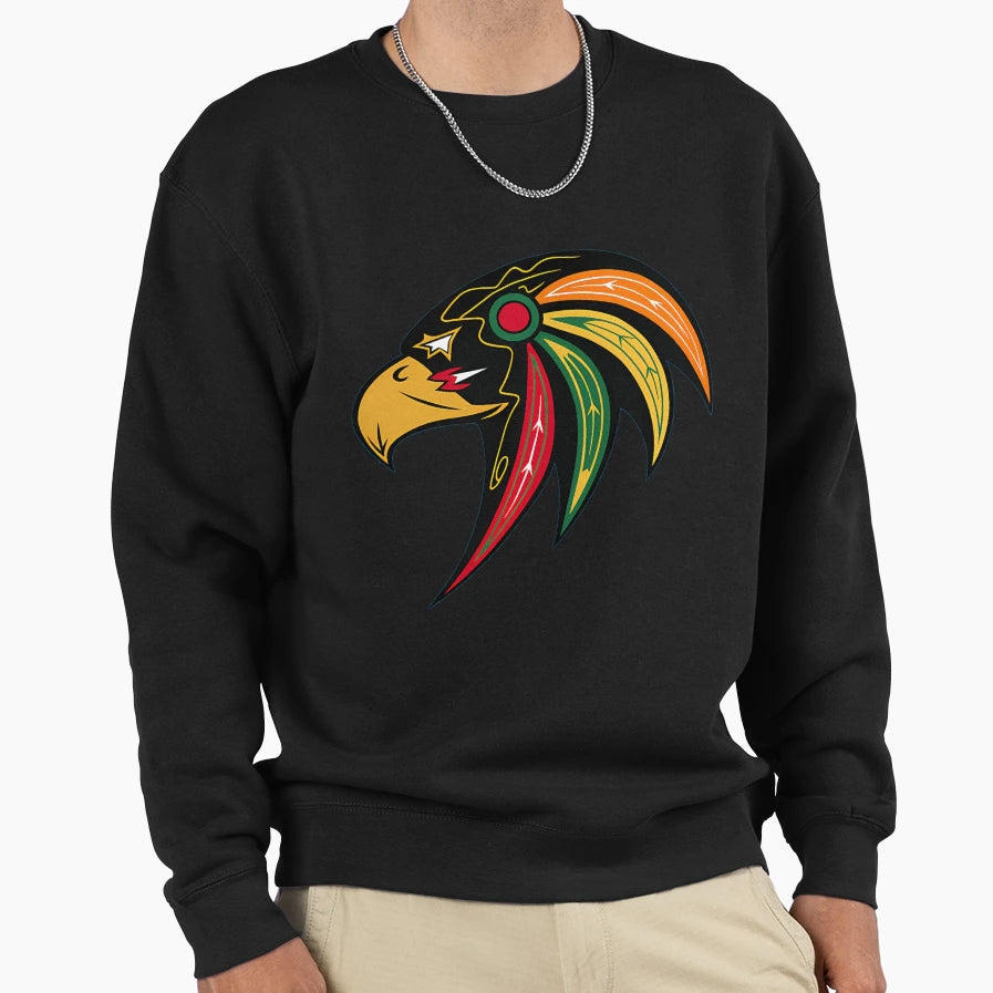 Chicago Blackhawks Sweatshirt - Aesthetic Graphic Men Women - T-Shirt, Sweatshirt, Hoodie