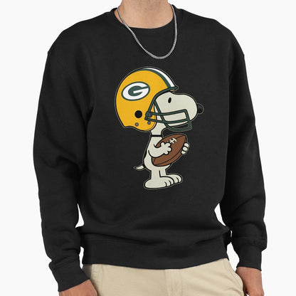 Snoopy Greenbay Packers Game Day Sweatshirt - Trendy Graphic Men Women - T-Shirt, Sweatshirt, Hoodie
