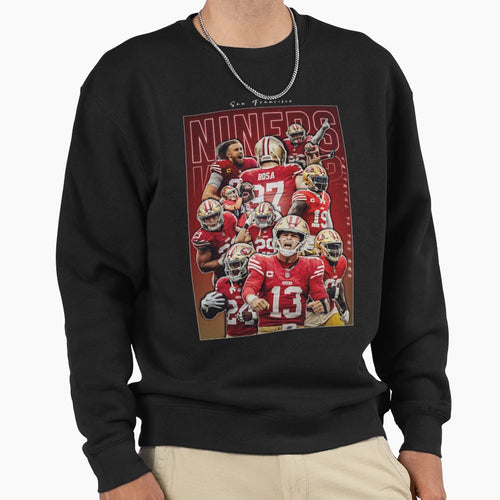 Ers Football Players Pillow Sweatshirt - Custom Art Print Men Women - T-Shirt, Sweatshirt, Hoodie