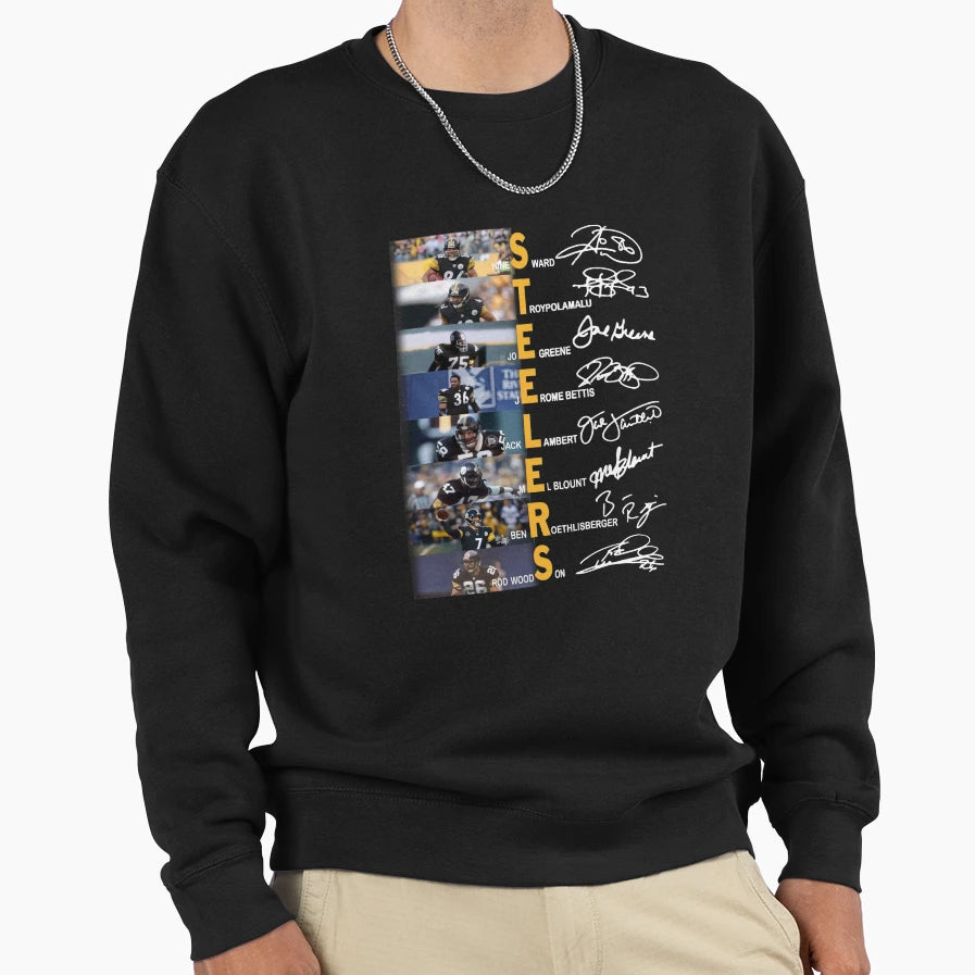 Hines Ward Troy Polamalu Joe Greene Sweatshirt - Unique Graphic Men Women - T-Shirt, Sweatshirt, Hoodie