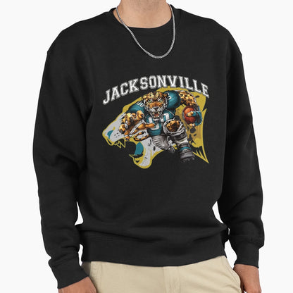 Jacksonville Football Sweatshirt - Casual Everyday Wear Unisex - T-Shirt, Sweatshirt, Hoodie