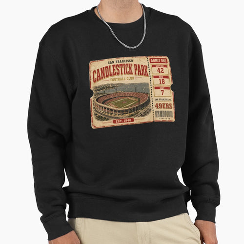 Candlestick Park Football Club T-Shirt - Casual Everyday Wear Unisex - T-Shirt, Sweatshirt, Hoodie