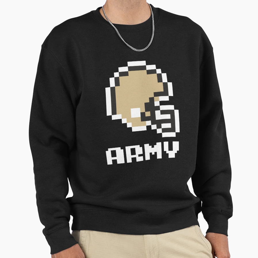 Army Black Knights Tecmo Super Bowl Sweatshirt - Trendy Graphic for Adults - T-Shirt, Sweatshirt, Hoodie