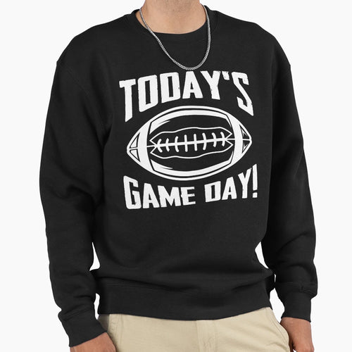 Game Day Football Game Rugby Player Sweatshirt - Graphic Print Men Women - T-Shirt, Sweatshirt, Hoodie