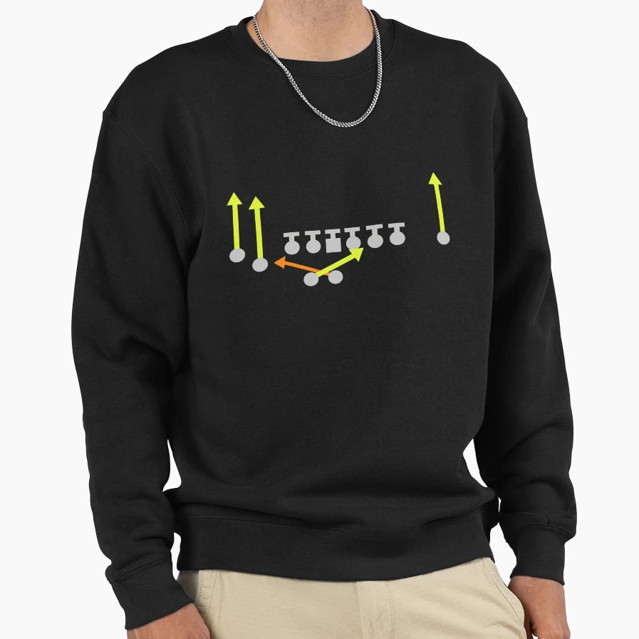 Ncaa Football Read Option Sweatshirt - Aesthetic Graphic Unisex - T-Shirt, Sweatshirt, Hoodie
