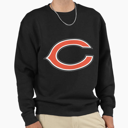 Chicago Bears Logo Sweatshirt - Custom Art Print for Adults - T-Shirt, Sweatshirt, Hoodie
