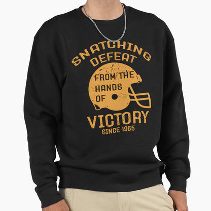 Cleveland Football Snatching Sweatshirt - Custom Art Print Men Women - T-Shirt, Sweatshirt, Hoodie