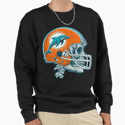 Art Miami Dolphins Sweatshirt - Unique Graphic Men Women - T-Shirt, Sweatshirt, Hoodie