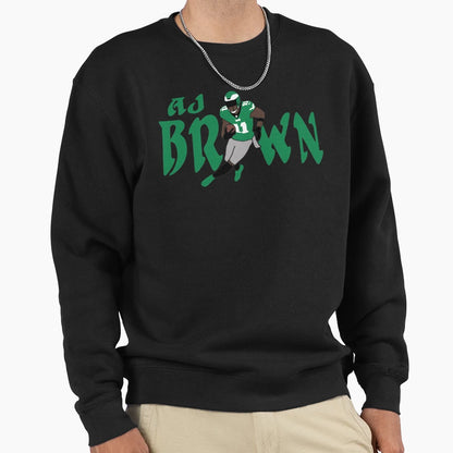 J Brown 11 Philadelphia Football Sweatshirt - Trendy Graphic for Adults - T-Shirt, Sweatshirt, Hoodie
