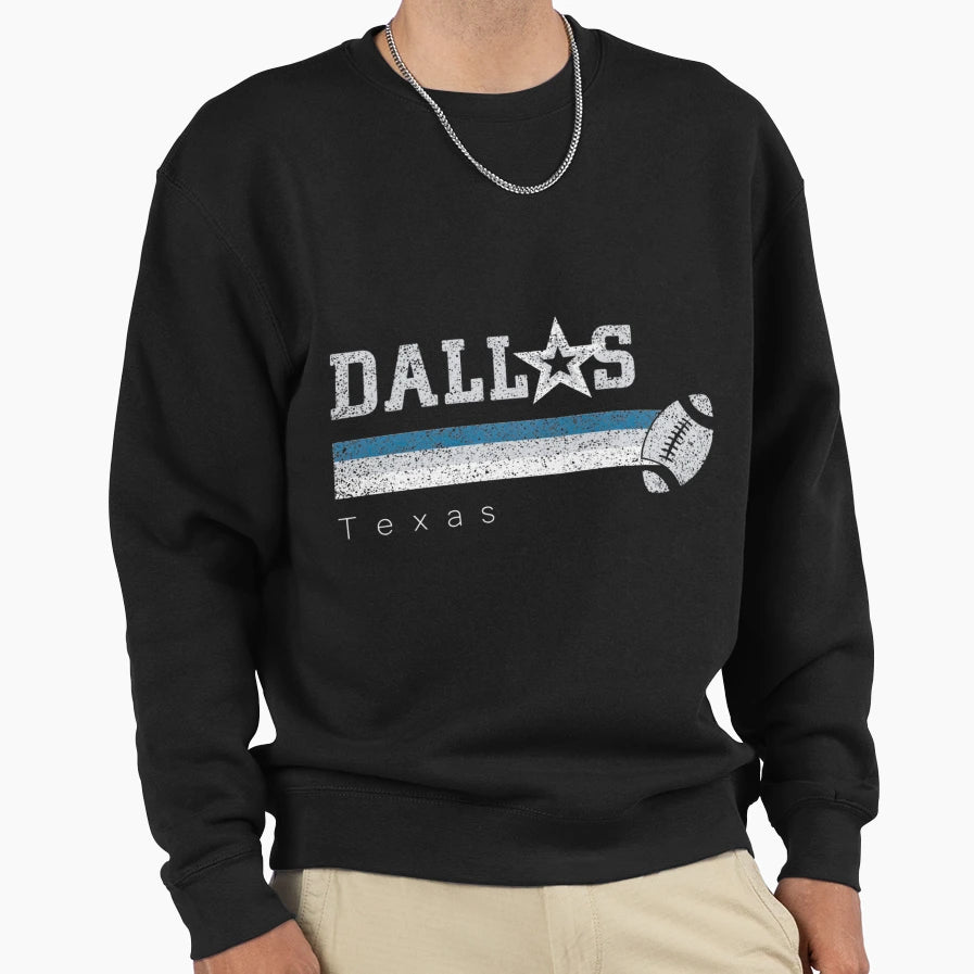 Texas Football Fan Sweatshirt - Fun Novelty Design Men Women - T-Shirt, Sweatshirt, Hoodie