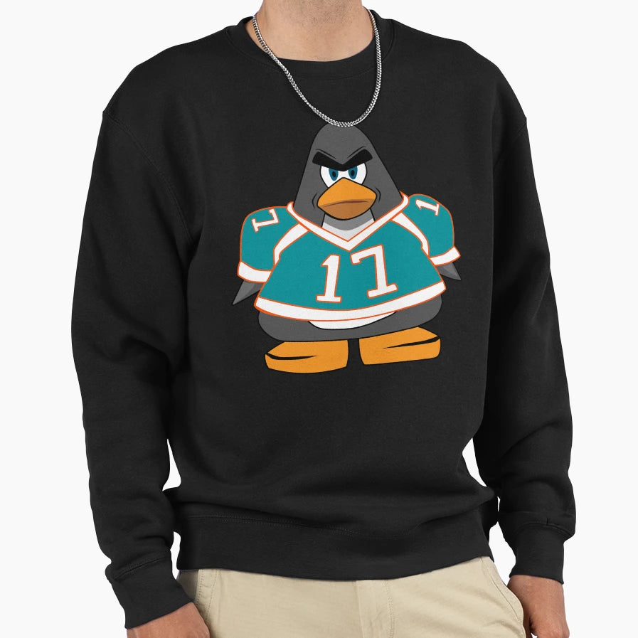 Jaylen Waddle Miami Football Sweatshirt - Casual Everyday Wear for Adults - T-Shirt, Sweatshirt, Hoodie