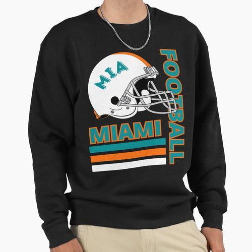 Art Miami Dolphins Sweatshirt - Custom Art Print Men Women - T-Shirt, Sweatshirt, Hoodie