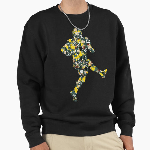 Green Bay Quarterback Sweatshirt - Trendy Graphic Men Women - T-Shirt, Sweatshirt, Hoodie