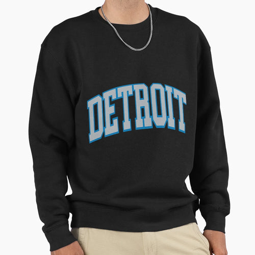 Detroit Football Sport City Pride Sweatshirt - Fun Novelty Design Men Women - T-Shirt, Sweatshirt, Hoodie