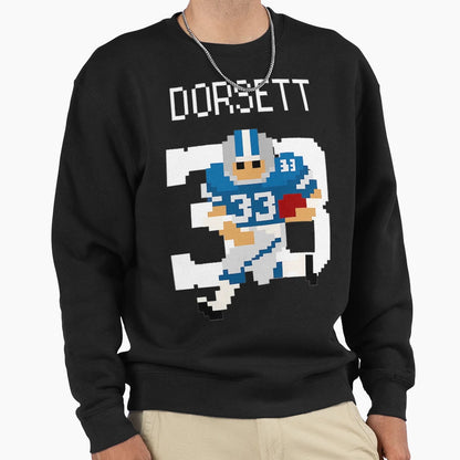 Pixel Running Back 33 Sweatshirt - Unique Graphic Men Women - T-Shirt, Sweatshirt, Hoodie
