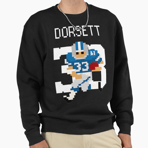 Pixel Running Back 33 Sweatshirt - Unique Graphic Men Women - T-Shirt, Sweatshirt, Hoodie