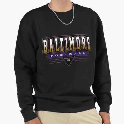 Baltimore Ravens Sweatshirt - Trendy Graphic Unisex - T-Shirt, Sweatshirt, Hoodie