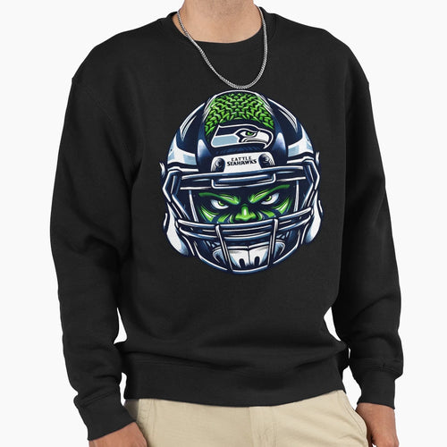 Seattle Seahawks Sweatshirt - Minimalist Print for Adults - T-Shirt, Sweatshirt, Hoodie