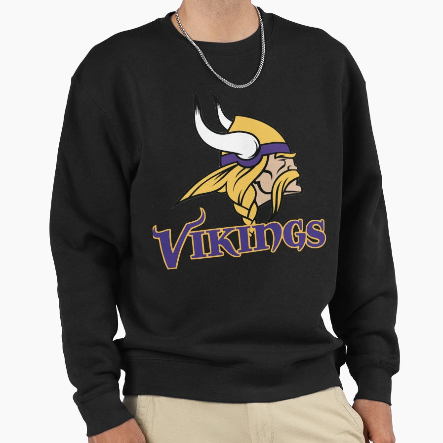 Stadium Vikings Sweatshirt - Graphic Print Men Women - T-Shirt, Sweatshirt, Hoodie