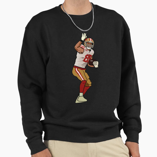GK Touchdown Celebration San Francisco T-Shirt - Unique Graphic for Adults - T-Shirt, Sweatshirt, Hoodie