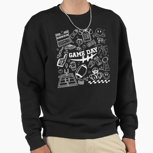 Game Day Sweatshirt - Aesthetic Graphic Unisex - T-Shirt, Sweatshirt, Hoodie