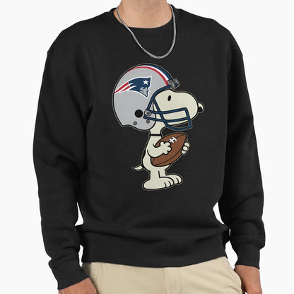 Snoopy New England Patriots Game Day Sweatshirt - Trendy Graphic Men Women - T-Shirt, Sweatshirt, Hoodie