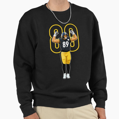 Vance Mcdonald Pittsburgh 89 Sweatshirt - Aesthetic Graphic Men Women - T-Shirt, Sweatshirt, Hoodie