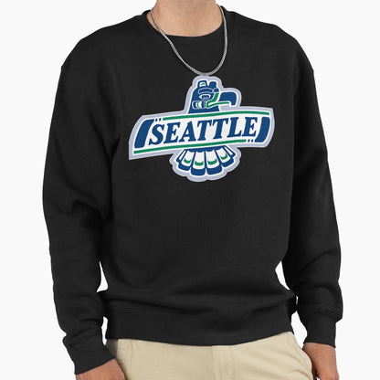 Seattle Thunderbirds Sweatshirt - Custom Art Print Men Women - T-Shirt, Sweatshirt, Hoodie