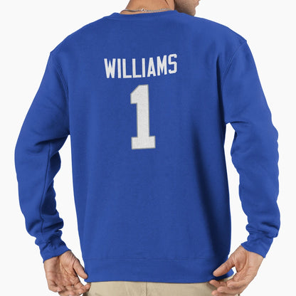 Jameson Williams 1 Lions Sweatshirt - Fun Novelty Design for Adults - T-Shirt, Sweatshirt, Hoodie