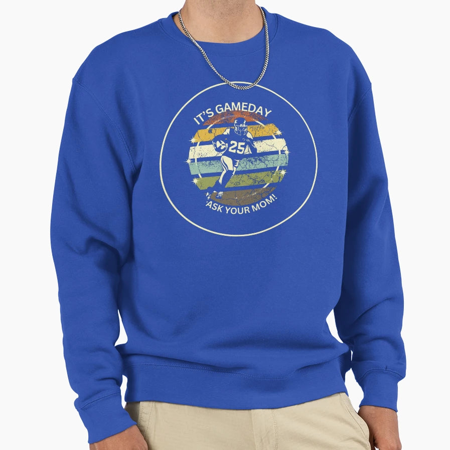 Gameday Sweatshirt - Trendy Graphic for Adults - T-Shirt, Sweatshirt, Hoodie