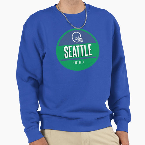 Seattle Football Sweatshirt - Custom Art Print for Adults - T-Shirt, Sweatshirt, Hoodie