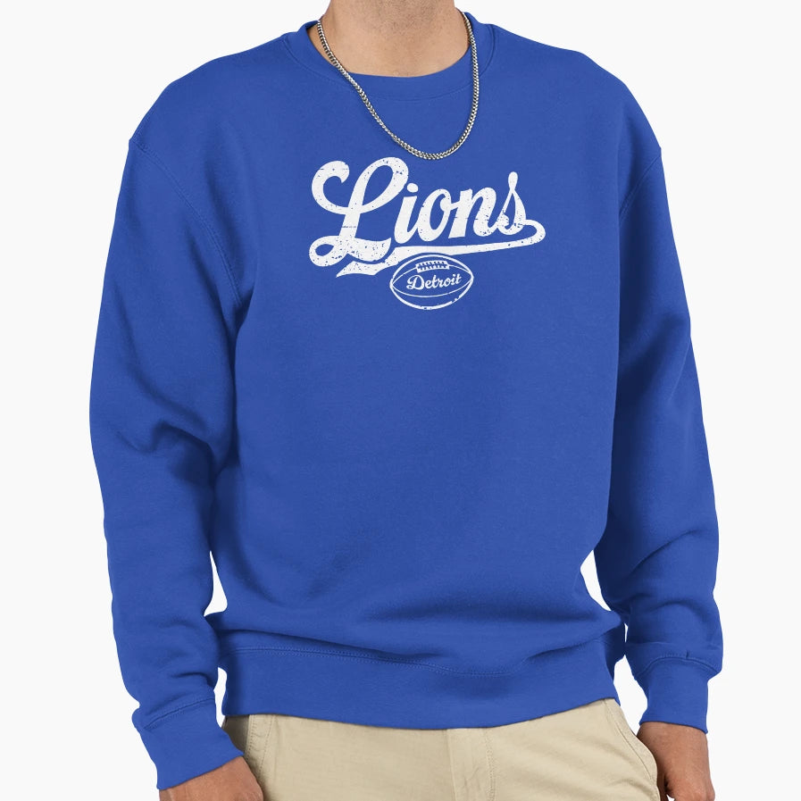 Lions Sweatshirt - Novelty Apparel Unisex - T-Shirt, Sweatshirt, Hoodie