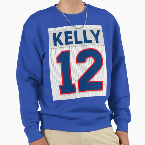 Bills 12 Sweatshirt - Aesthetic Graphic Men Women - T-Shirt, Sweatshirt, Hoodie