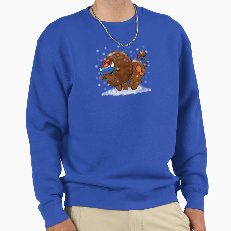 My Little Buffalo Sweatshirt - Fun Novelty Design for Adults - T-Shirt, Sweatshirt, Hoodie