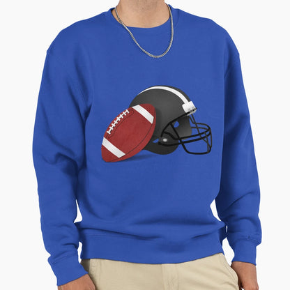 Football Sweatshirt - Minimalist Print Unisex - T-Shirt, Sweatshirt, Hoodie