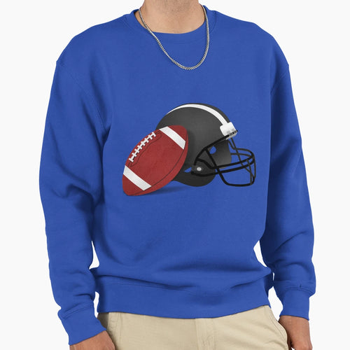 Football Sweatshirt - Minimalist Print Unisex - T-Shirt, Sweatshirt, Hoodie
