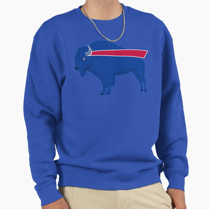 Blue Bison V2 Sweatshirt - Streetwear Style Unisex - T-Shirt, Sweatshirt, Hoodie