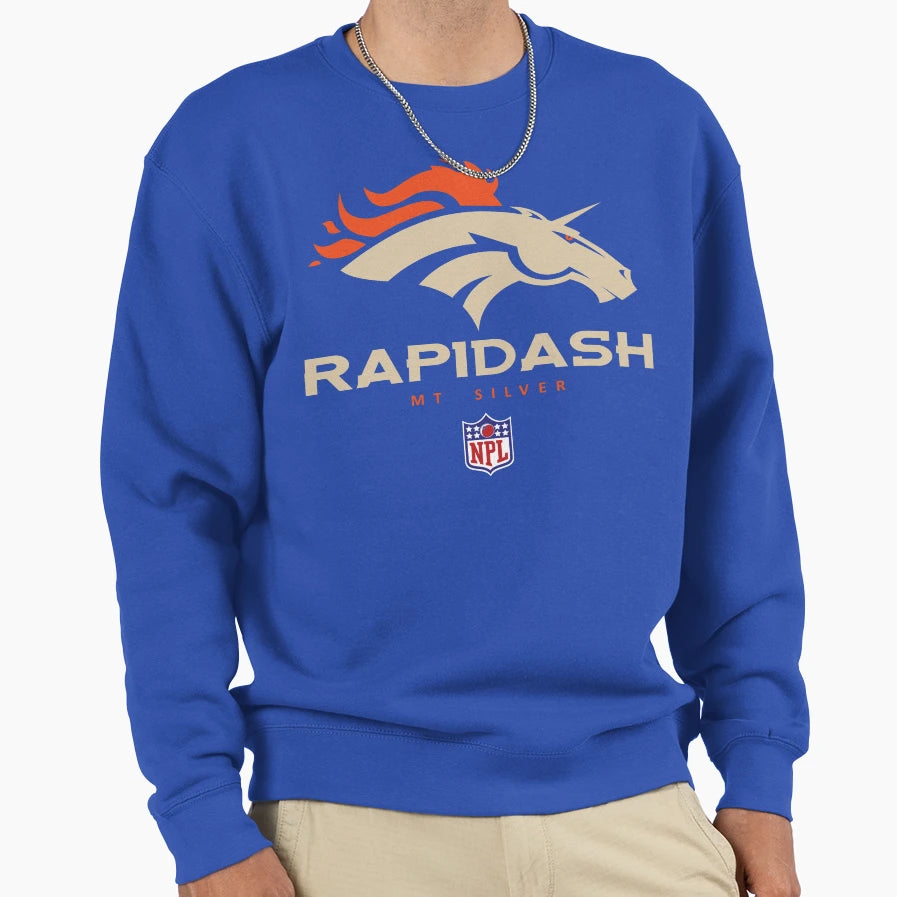 Mt Silver Rapidash Sweatshirt - Minimalist Print for Adults - T-Shirt, Sweatshirt, Hoodie